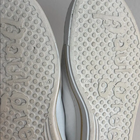 Paul Green Sophie sneakers pebbled leather patent leather toe gold-tone eyelets - Picture 9 of 10